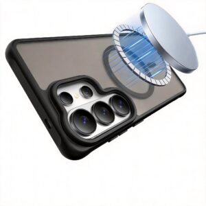 magnetic shockproof case for samsung galaxy s26 ultra/plus slim matte cover compatible with magsafe